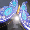 Framed Metal Art with Minakari - Artistic Butterfly