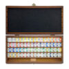 Afra 64-Color Watercolor Set in Wooden Box