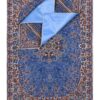 Persian Termeh Prayer Mat Luxury Islamic Sajada Blue