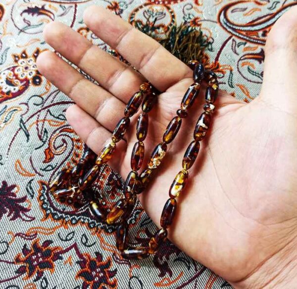 Muslim Prayer Beads Model Amber Celine