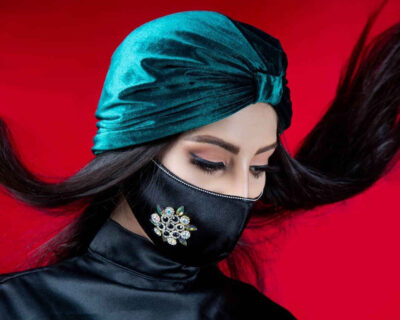 Handcrafted Embroidered Face Mask for Women
