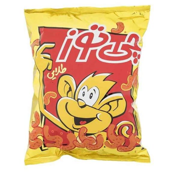 Cheetoz Talai Iranian Pofak - Cheese Puffs Snack, 170 gr (10x)