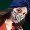 Handcrafted Fashion Embroidered Face Mask for Women - Model Almas