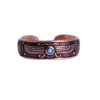 Set of Persian Copper Ring & Bracelet Model Fravashi