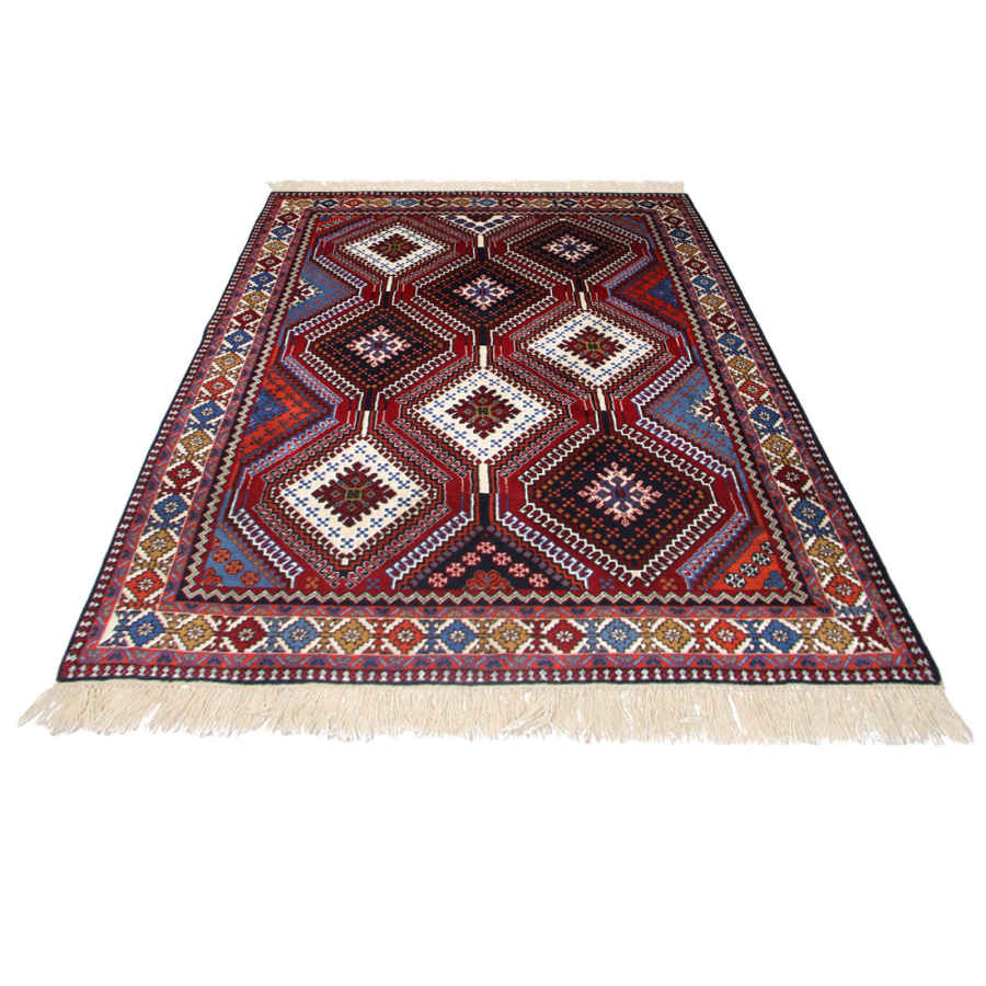 Persian Carpet Hand-Knotted Model Kheshti