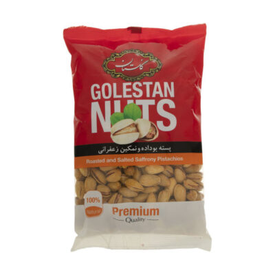 Roasted Saffron Flavored Iranian Pistachios – Akbari Super Long Variety 1800 grams