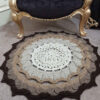 Handwoven Boho Macrame Floor Rug – Arkano Pattern