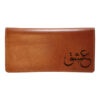 Persian Leather Long Wallet with Eshgh Design