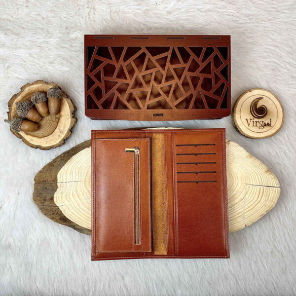 Genuine Leather Wallet Model Eshgh - Faraz