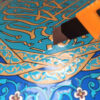 Decorative Framed Islamic Tile - Basmala