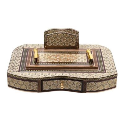 Traditional Desk Holder – Khatamkari Pattern Rasta