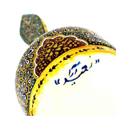 Persian Eyeliner Holder Made with Camel Bone Kohl Holder or Surma Dani Yellow