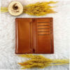 Persian Leather Long Wallet with Hich Design