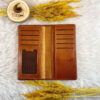 Persian Leather Long Wallet with Hich Design