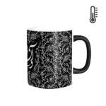 Persian Ceramic Coffee Mug – Heat Sensitive Calligraphy