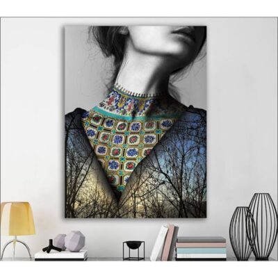Persian Wooden Poster Print – Dokhtar Wall Art