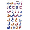 Persian and English Alphabet and Numbers Educational Board for Children