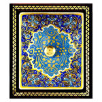 Handcrafted Wooden Jewelry Box with Persian Khatam Design – Queen