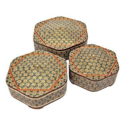 Khatam-kari Persian Wooden Chocolate Box