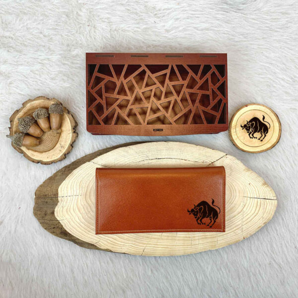 Genuine Leather Wallet - Ordibehesht Sambol