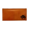 Persian Leather Long Wallet with Ordibehesht Symbol