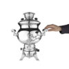 Persian Gas Samovar Tea Maker Traditional Design Smooth Finish 6-Liter