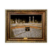 Islamic Wall Rug Holy Kaaba Model Night