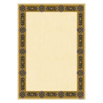 Golden Colored Tazhib A4 Paper (100x)
