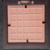 Decorative Persian Framed Ceramic Tile - Flower