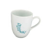 Persian Ceramic Coffee Mug - Poem Calligraphy