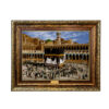 Islamic Wall Rug Kaaba Model Ancient