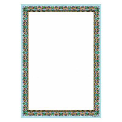 Tazhib A4 Paper Model Tile (10x)
