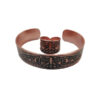Set of Persian Copper Ring & Bracelet Model Zoroaster