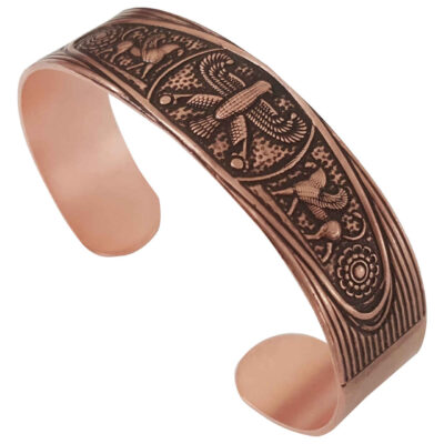 Set of Persian Copper Ring & Bracelet Model Zoroaster
