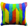 Persian Kilim Cushion Cover - Handwoven Colorful Design