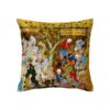 Persian Velvet Cushion Cover - Shahnameh D4 Design (Set of 2)