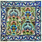 Persian Velvet Cushion Cover - Inspired Design (Set of 2)