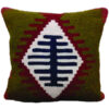 Persian Kilim Cushion Cover - Handwoven Jajim Design