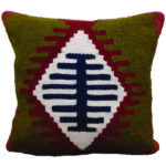 Persian Kilim Cushion Cover - Handwoven Jajim Design