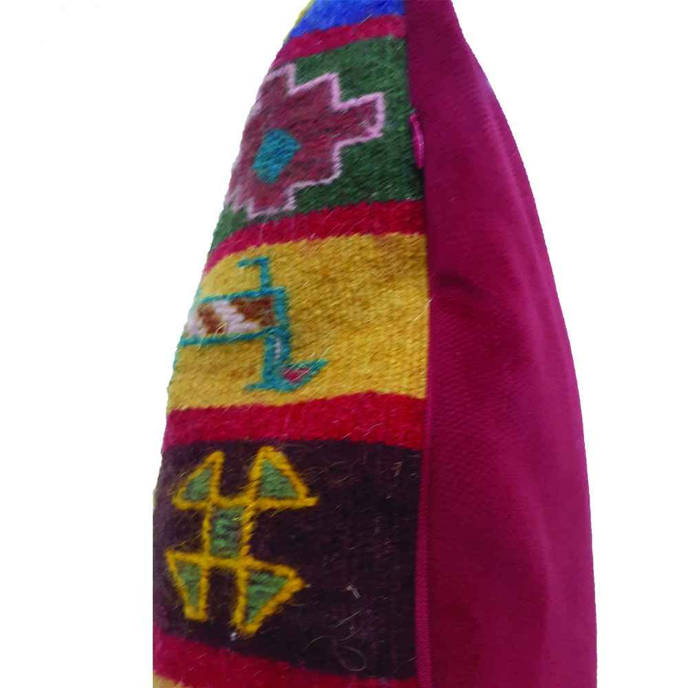 Persian Kilim Cushion Cover – Handwoven Goat Design