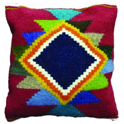 Persian Kilim Cushion Cover – Handwoven Navy Blue