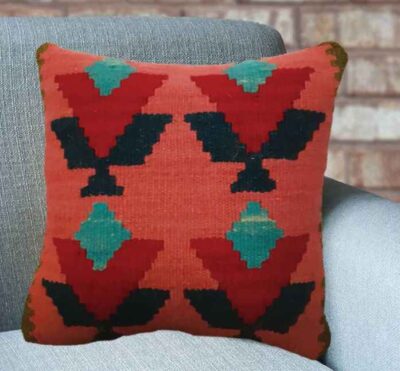 Persian Kilim Cushion Cover – Handwoven Stylish Design