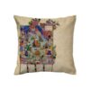 Persian Velvet Cushion Cover - Barge Shahnameh Design (Set of 2)