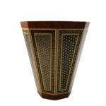 Khatam-kari Persian Wooden Bucket