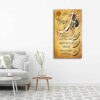 Islamic Wood Print Art - 4 Quls Verse Wall Art