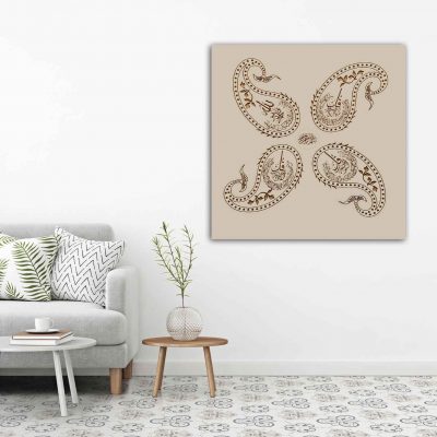 Islamic Wood Print Art – 4 Quls Wall Art