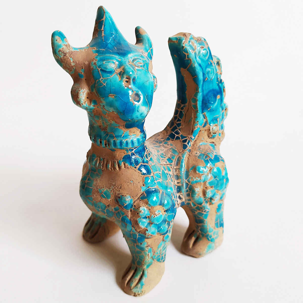 Historical Guardian Atropate Ancient Persian Figurine