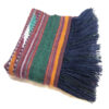 Authentic Persian Jajim Flat-Woven Striped Rug Vira