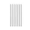 Set of Six Steel Skewers (50 cm) for for Kabab Koobideh, Adana, Kofta and Grilling