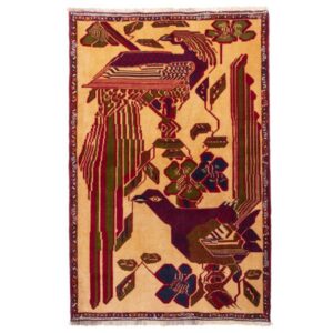 Handmade Persian Gabbeh Rug Model Phoenix